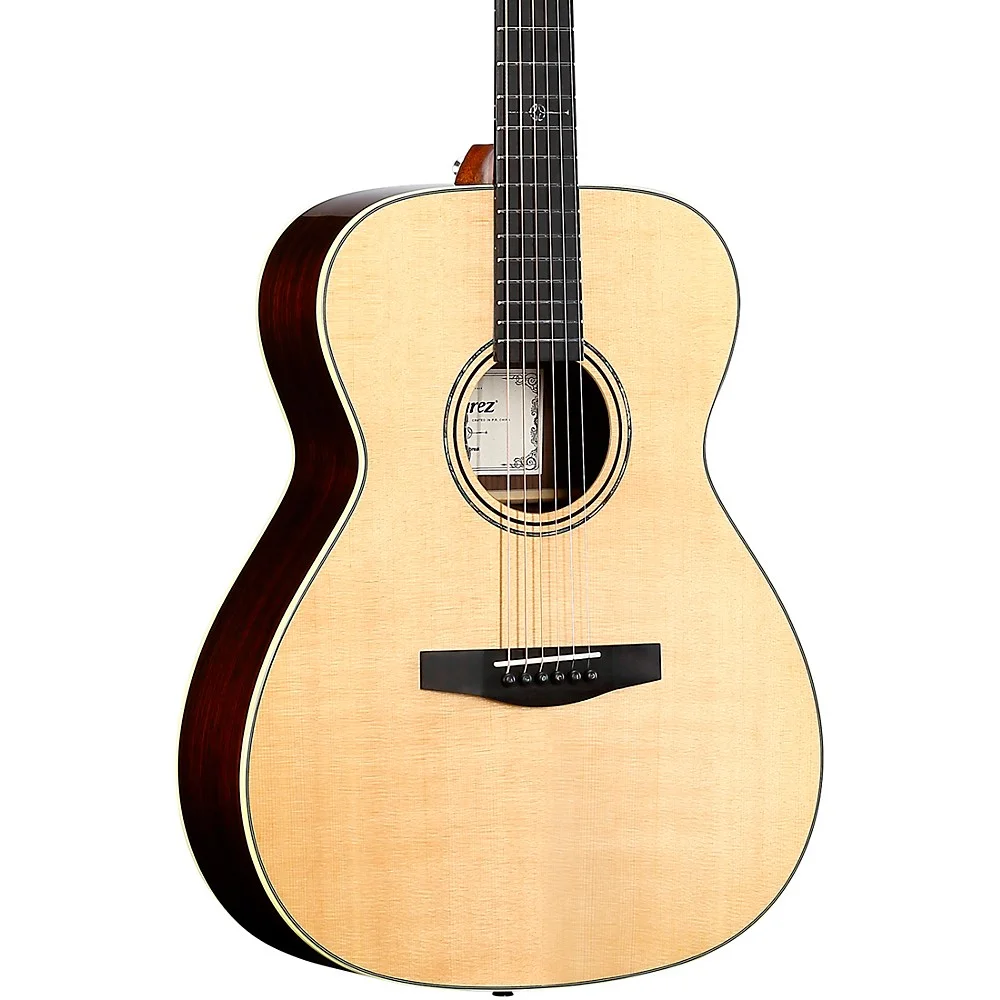Alvarez LF70e Laureate Series Folk-OM Acoustic-Electric Guitar Natural - Curated Treasures Market