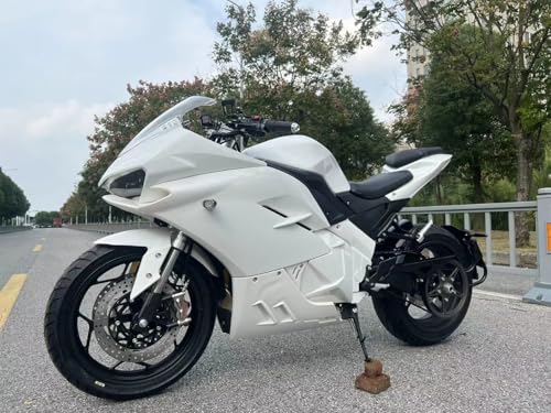 2025 Electric Sport Motorcycle with Automatic Transmission - Electric Power 40hp 72v Li-Ion 150mi Range - Out-Door Wall Charger Included for Off-Road use only
