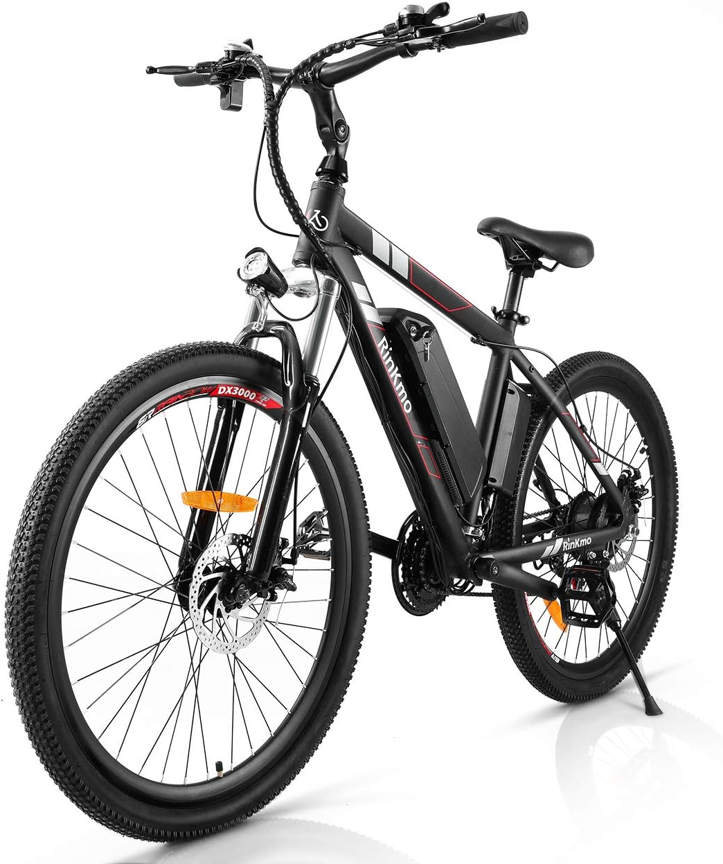 Electric Bike,Electric Mountain Bike for Adult,26''Electric Bicycle with Powerful Motor, 36V 10Ah Battery,Professional 21 Speed Gears Disc Brakes Aluminum E-Bike