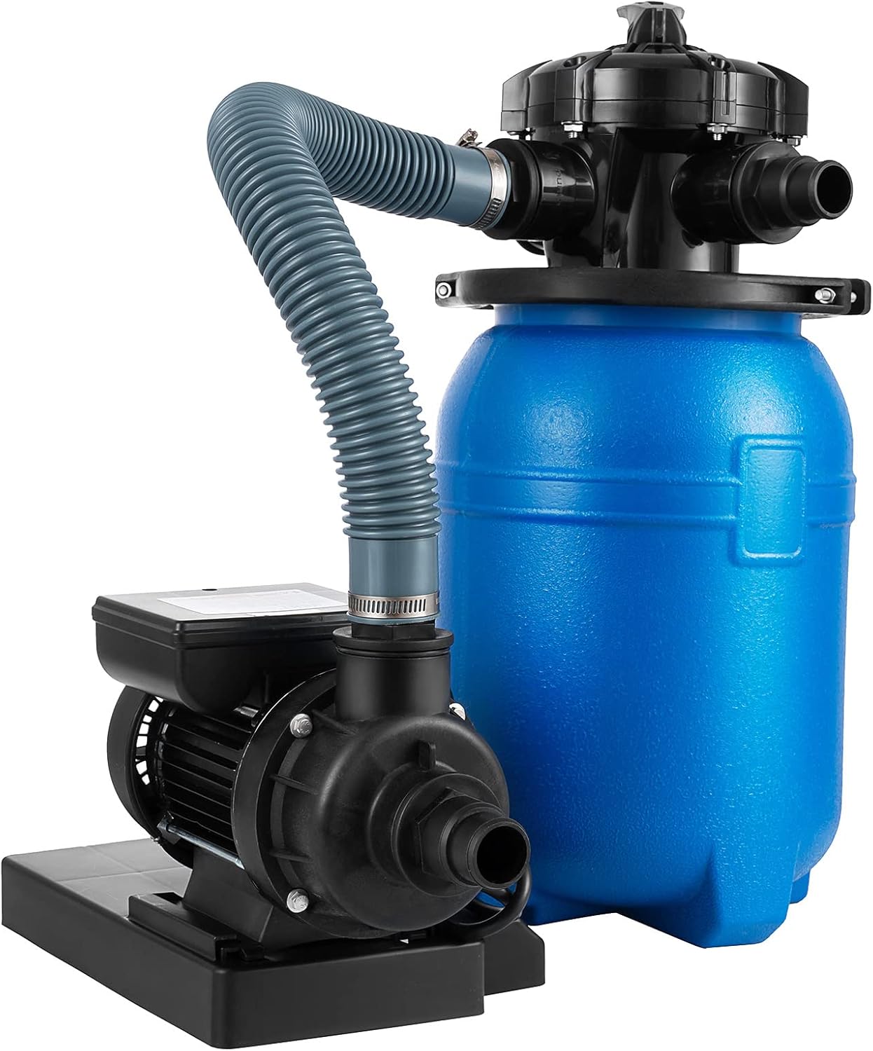 10" Sand Filter 1/3HP Pool Pump,2640 GPH High-Flow,Sand Filter Pump for Above Ground Pool,for Pools Up to 10000 Gallons