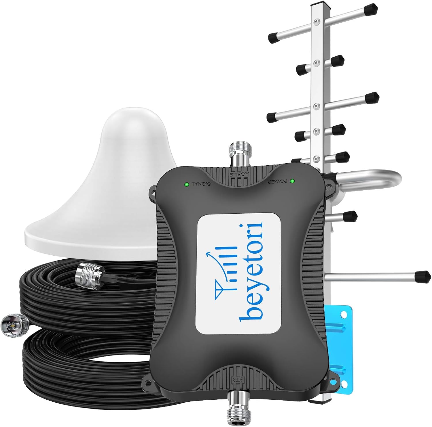 ATT Cell Phone Signal Booster, 700/850/1900Mhz Cell Phone Booster Repeater Mobile Signal Booster for Band 2/5/12/17, Cell Signal Phone Amplifier Boost LTE 2G/3G/4G/5G N2 N5 N12 Call+Data