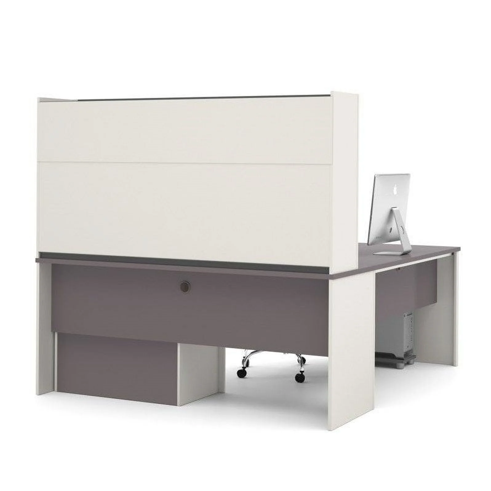 Bestar Connexion L-Shaped Workstation, Multiple Colors