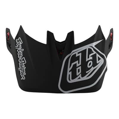 Troy Lee Designs D4 Composite Mirage Helmet - Black-Silver