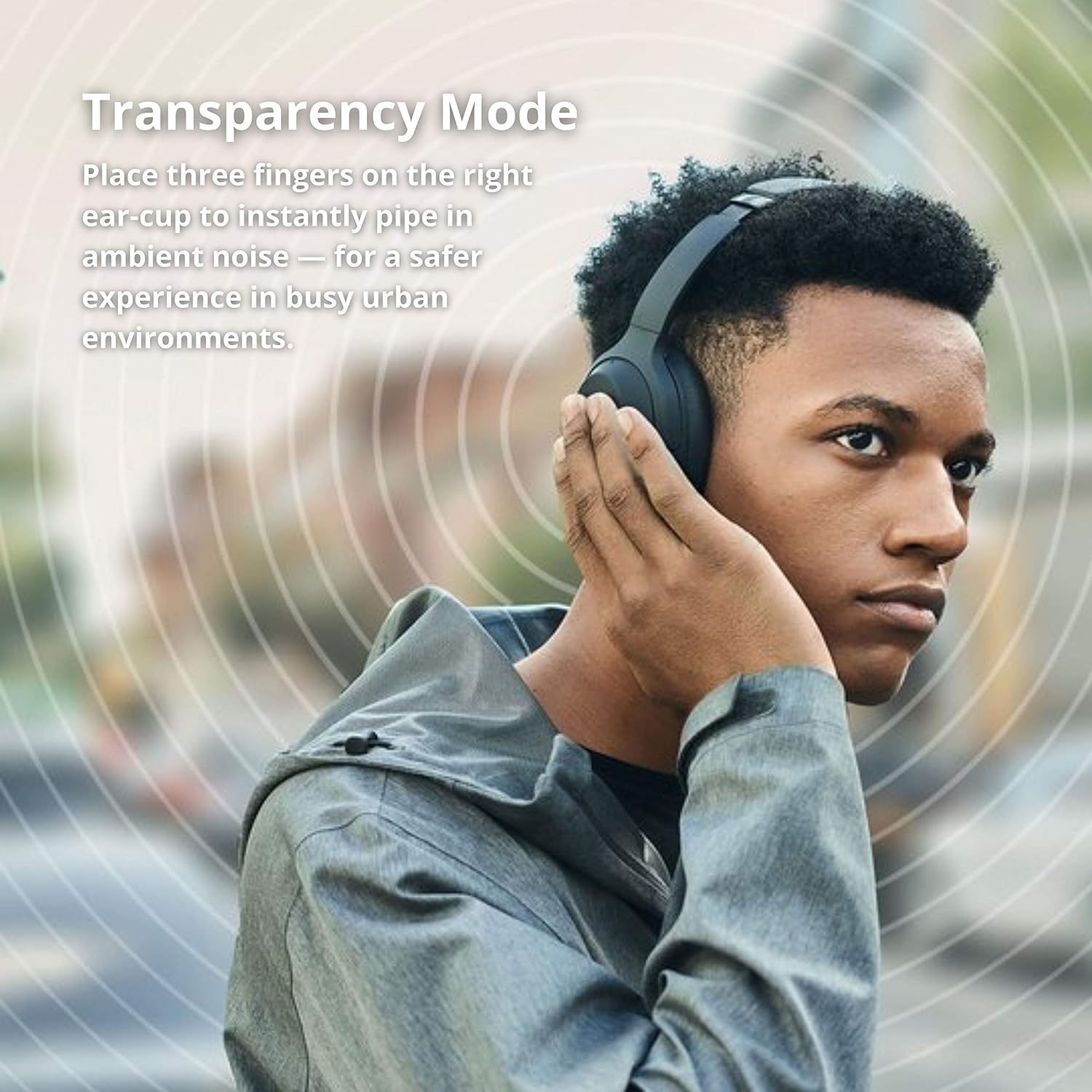 Status Flagship ANC Headphones | Built-in 4X Microphones | Over Ear Noise Cancelling Headphones | Wireless & Bluetooth + Cabled | Premium Foldable Headphones | 35 Hour Battery