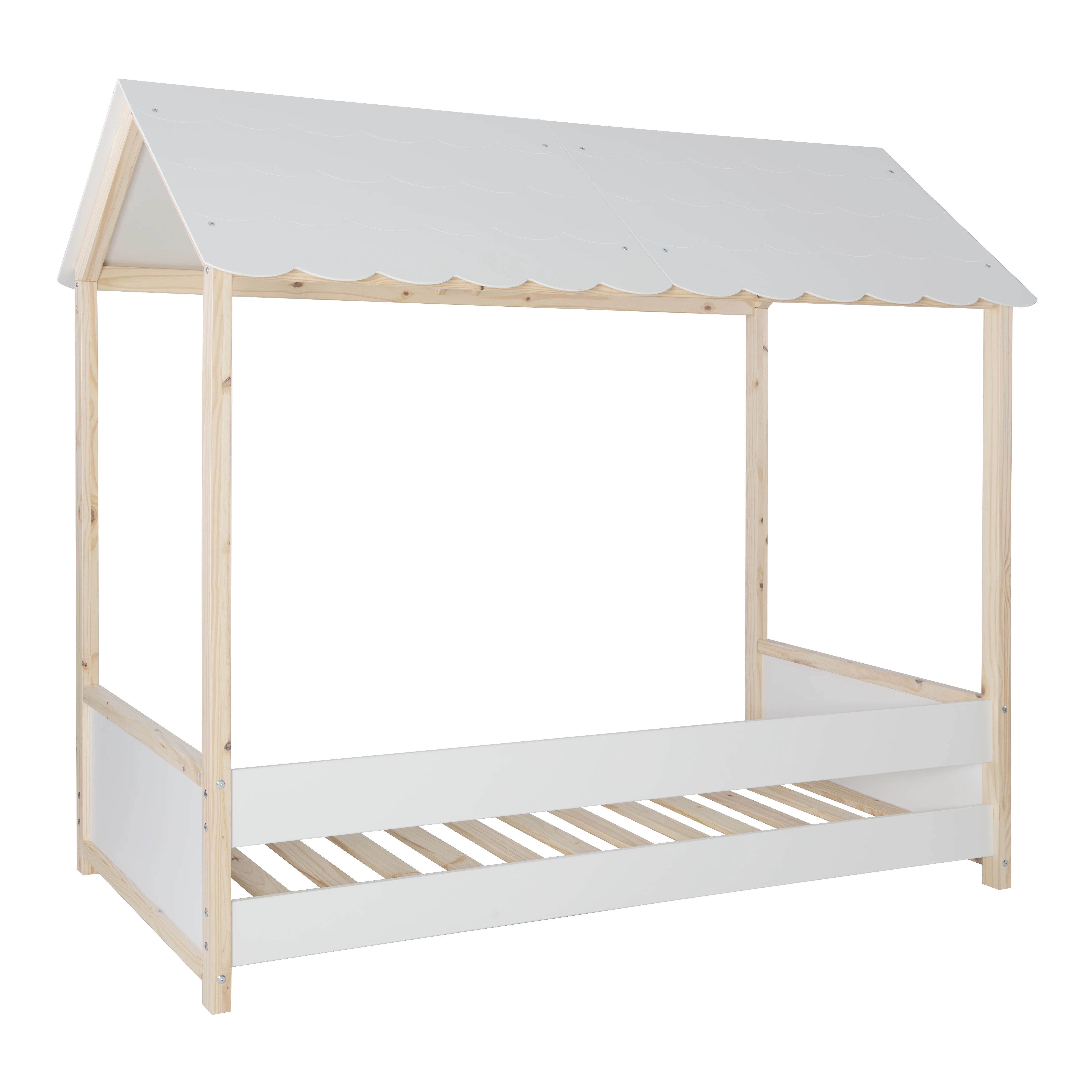Powell Allyson Kid's Bed, Twin, White