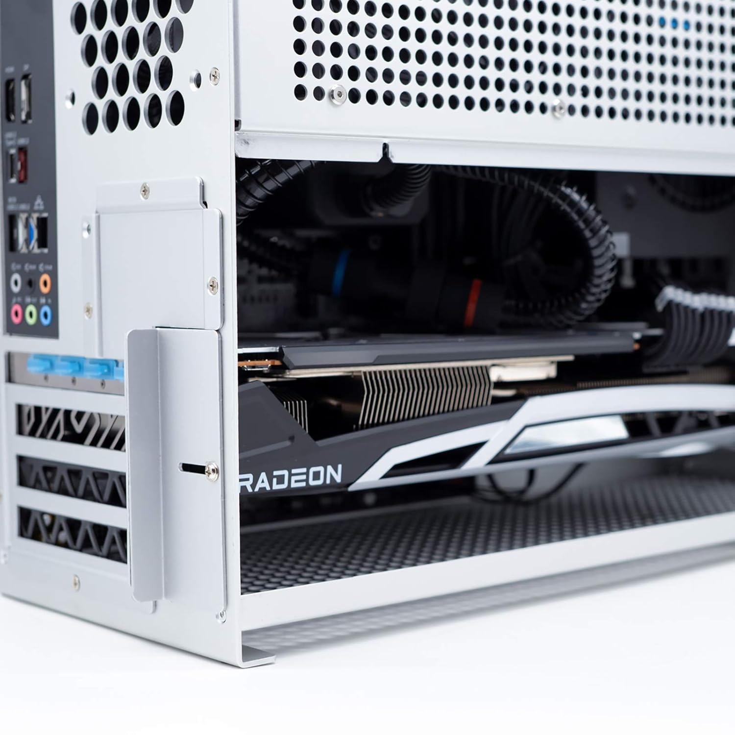 Aluminum MATX-Case Desktop PC-Case Tower-Chassis - supporting ATX&SFX/SFX-L Power Supply/MATX& DTX&ITX Motherboard/360/240/120 Water Cooling& Air Cooling…