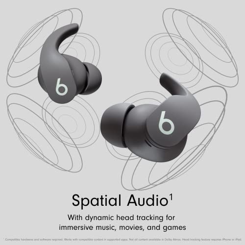 Beats Fit Pro True Wireless Noise Cancelling in-Ear Headphones - Black, MK2F3LL/A (Renewed)