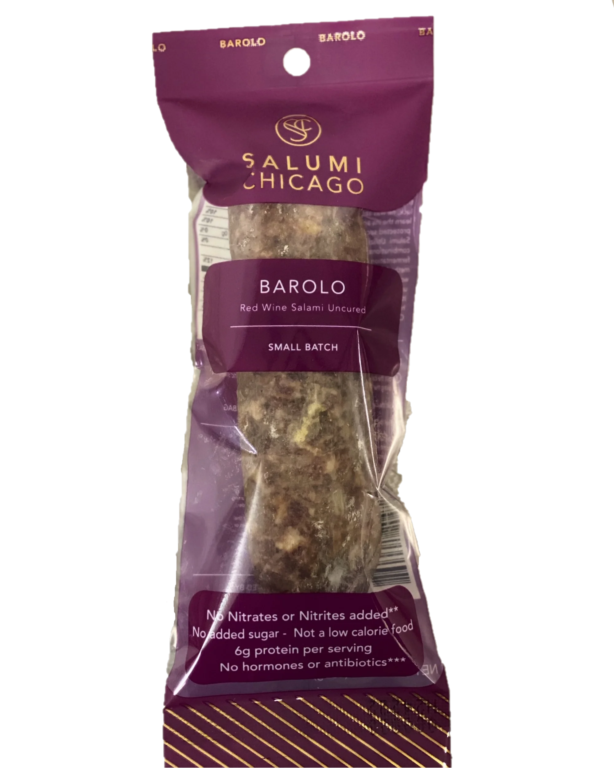 Salumi Chicago Artisan Salami (Variety) - Uncured, Gluten Free, Sugar Free, Keto Snack (5 x 5.3 oz.)