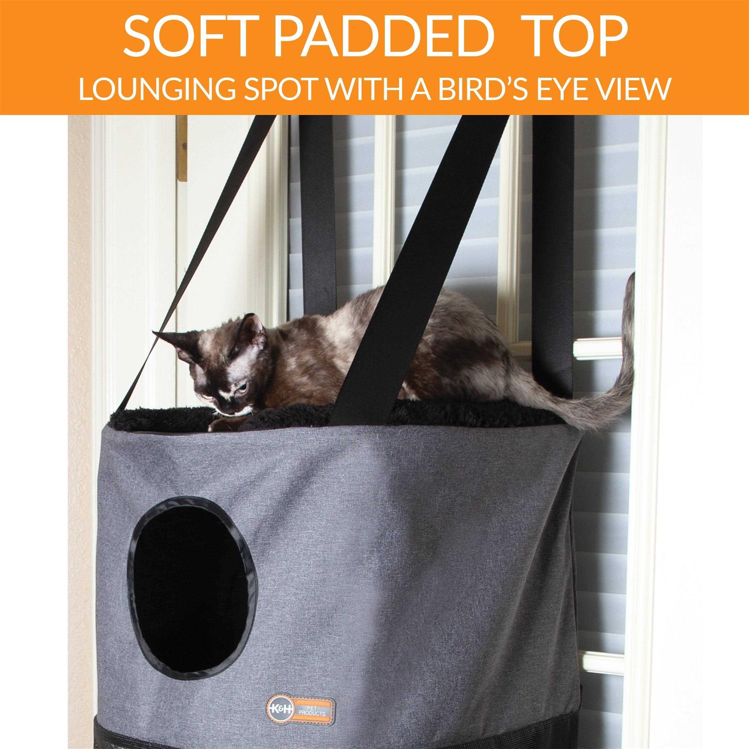 K&amp;H Hangin' Cat Condo Classy 3 Story - Pet Supplies online store