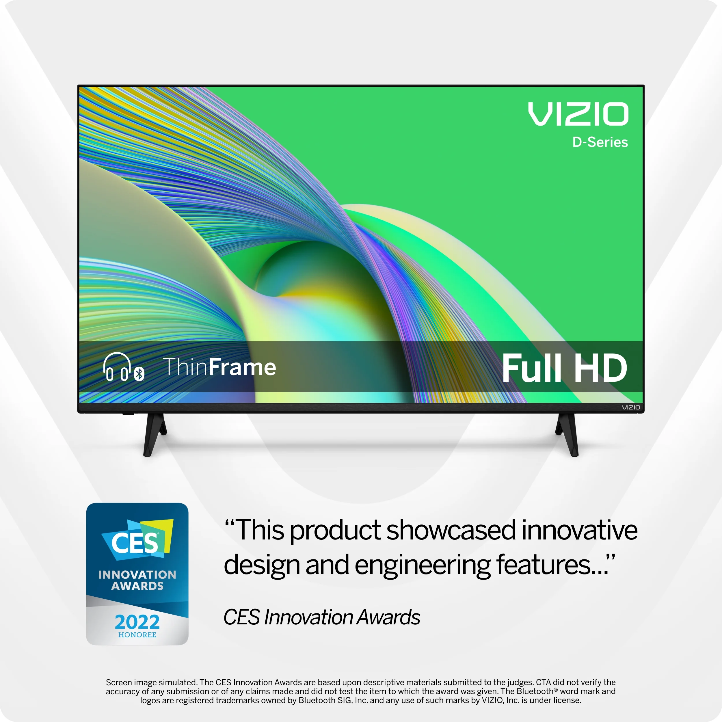 VIZIO 43 Class D-Series FHD LED Smart TV 2023 (Online Only) D43fM-K04