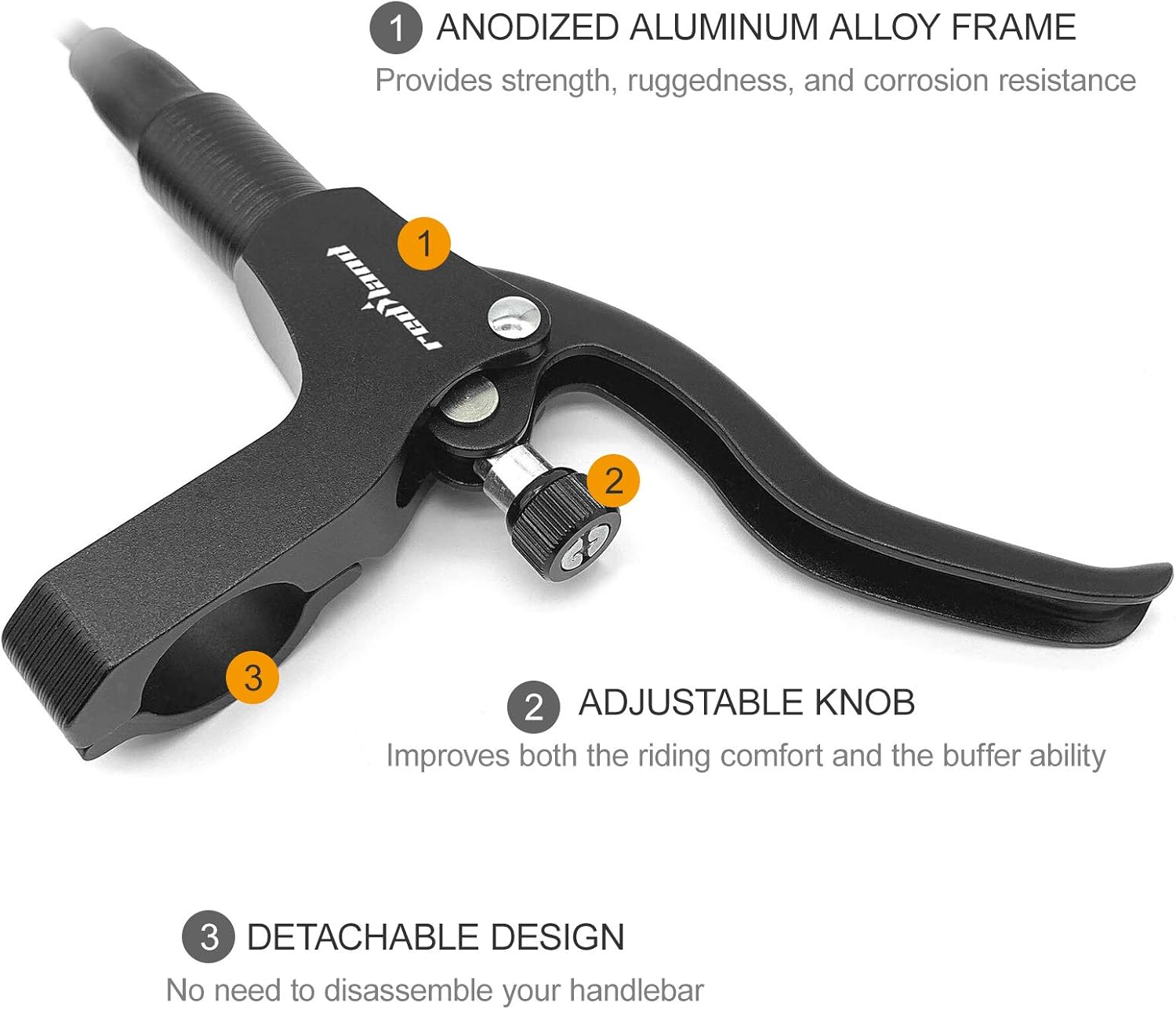 Lixada MTB Hydraulic Disc Brake Front Rear Calipers Set Aluminum Disc Brake Left Right Brake Lever Kit Cycling Brake for Road Bike Mountain Bike