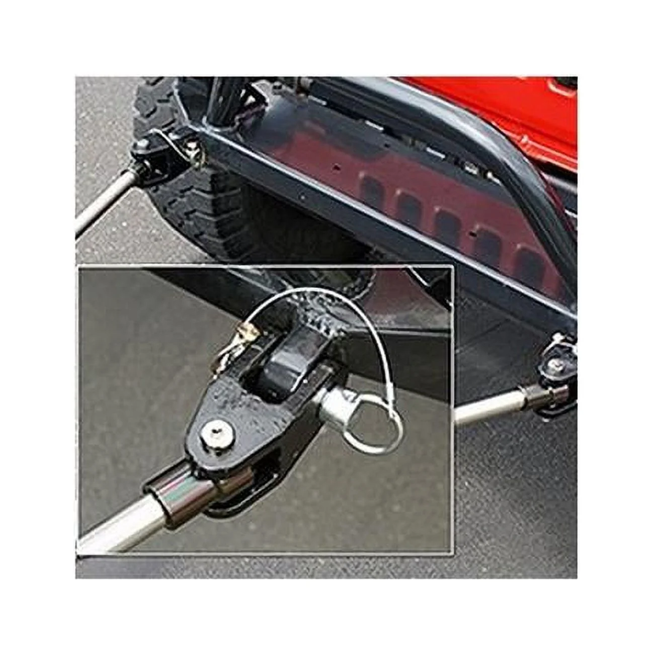 Roadmaster  1 in. Thick Adapter D-Ring Bumper Mounts to Tow Bars - Curated Treasures Market