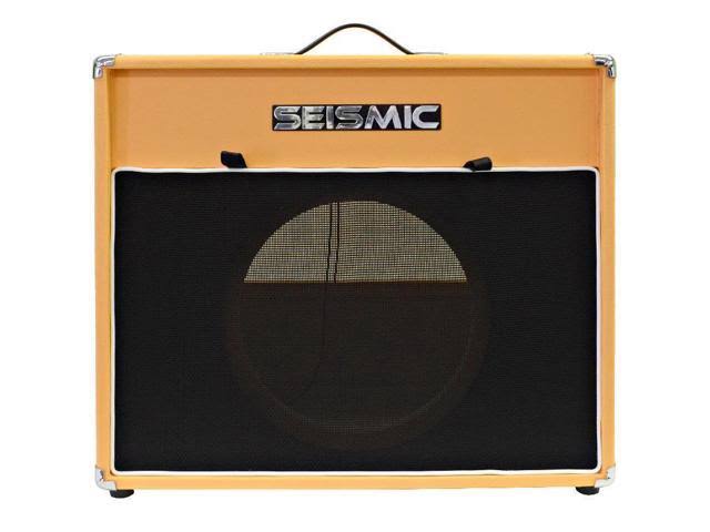 Seismic Audio Orange Tolex 12x22 Guitar Speaker Cabinet Empty 1x12 Cab