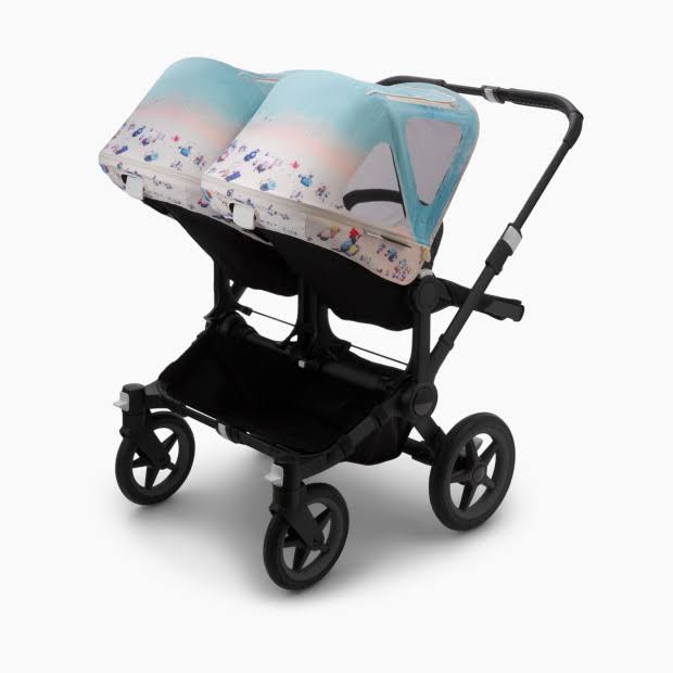 Bugaboo Donkey 3 Breezy Sun Canopy in Gray Malin