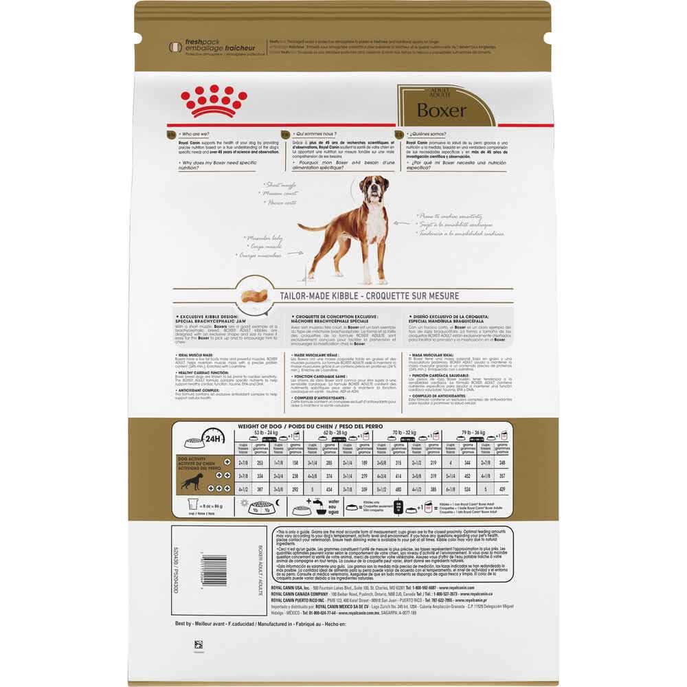 Royal Canin Breed Health Nutrition Boxer Adult Dry Dog Food - Pet Supplies online store