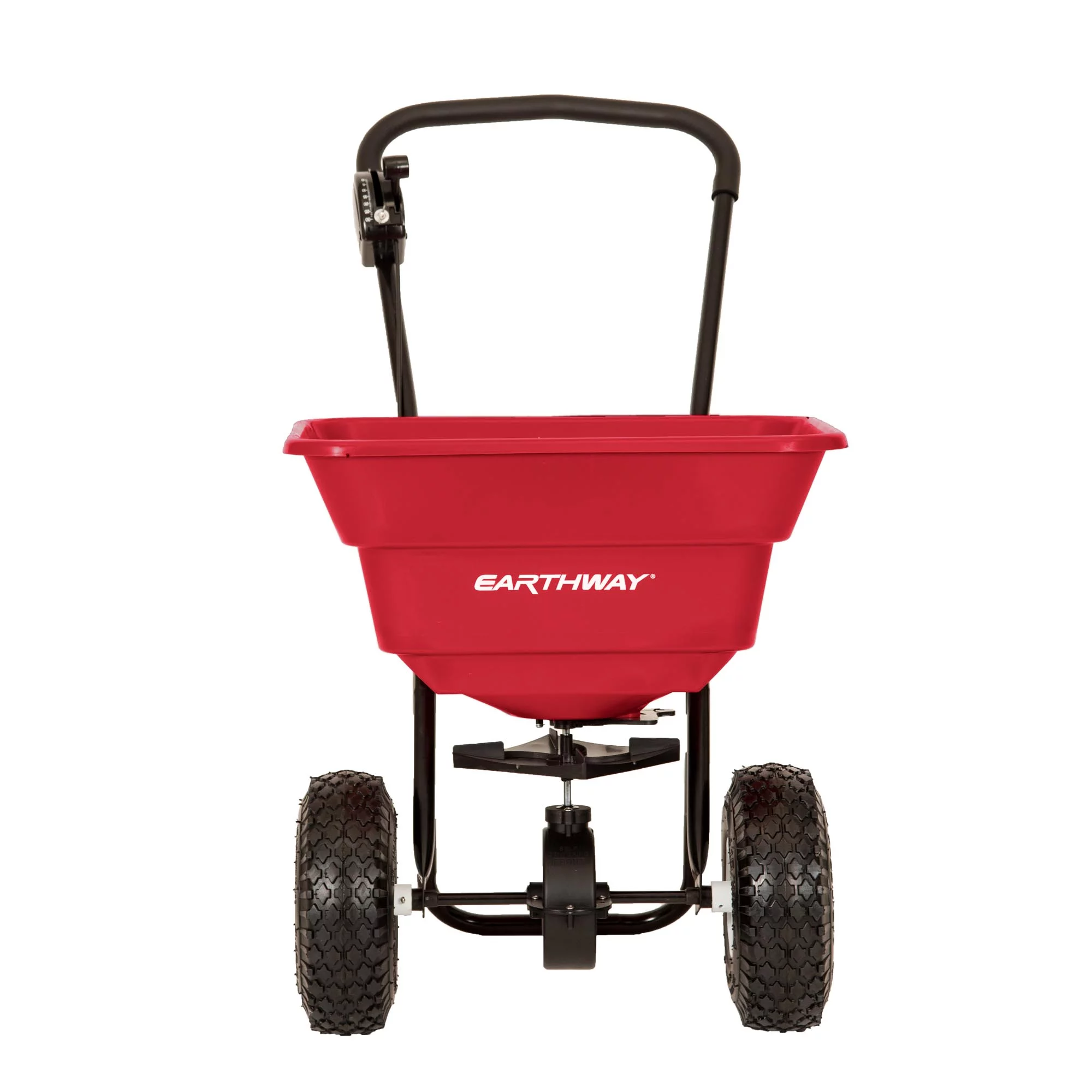 EarthWay 2050P 80lb Red Broadcast Fertilizer Lawn Spreader - Curated Treasures Market