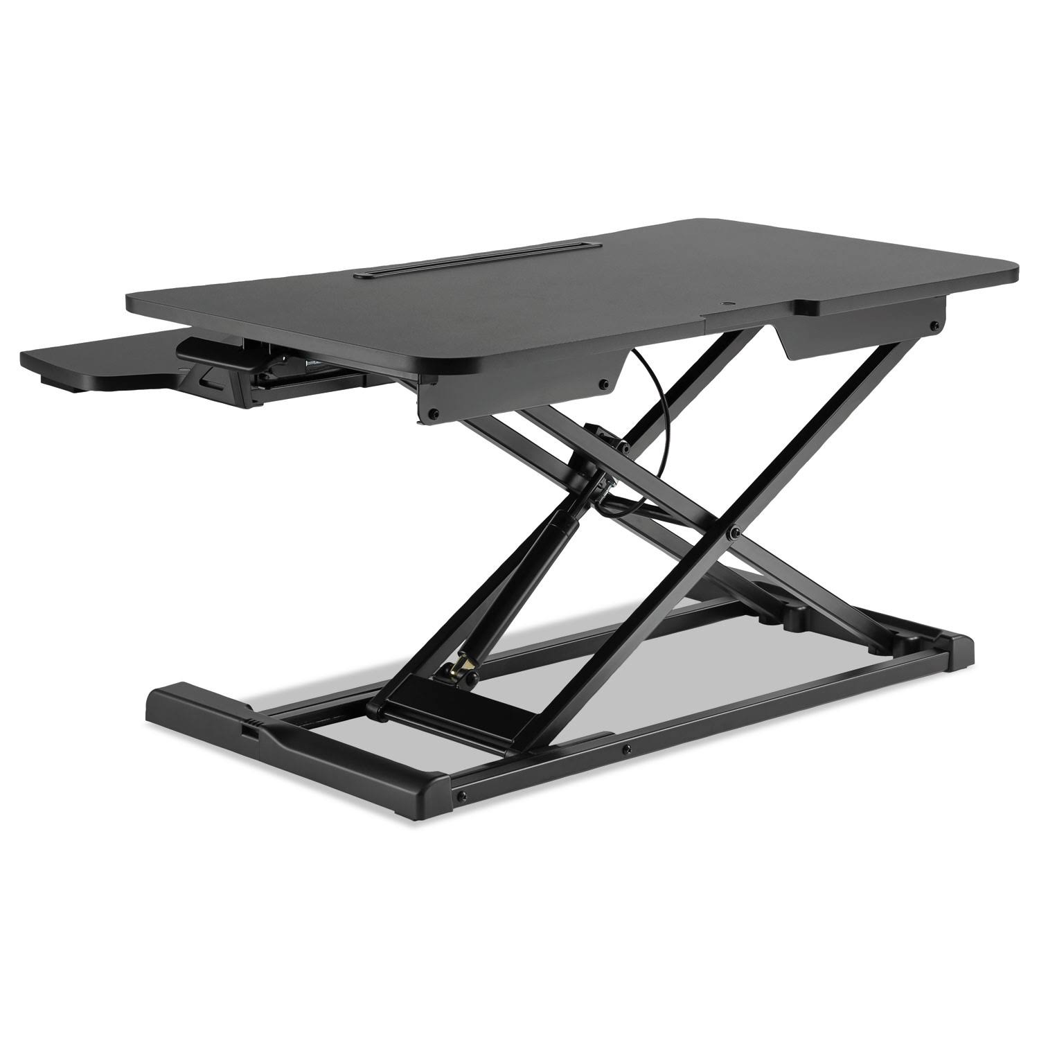 Alera AdaptivErgo Sit-Stand Workstation Black AEWR3B