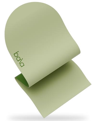 Bala Yoga Mat for Home Gym - Non Slip Exercise Mat for Home Workout, Stretching, Pilates, Aerobics & Floor & Fitness Work Out - Indoor Exercising Mat