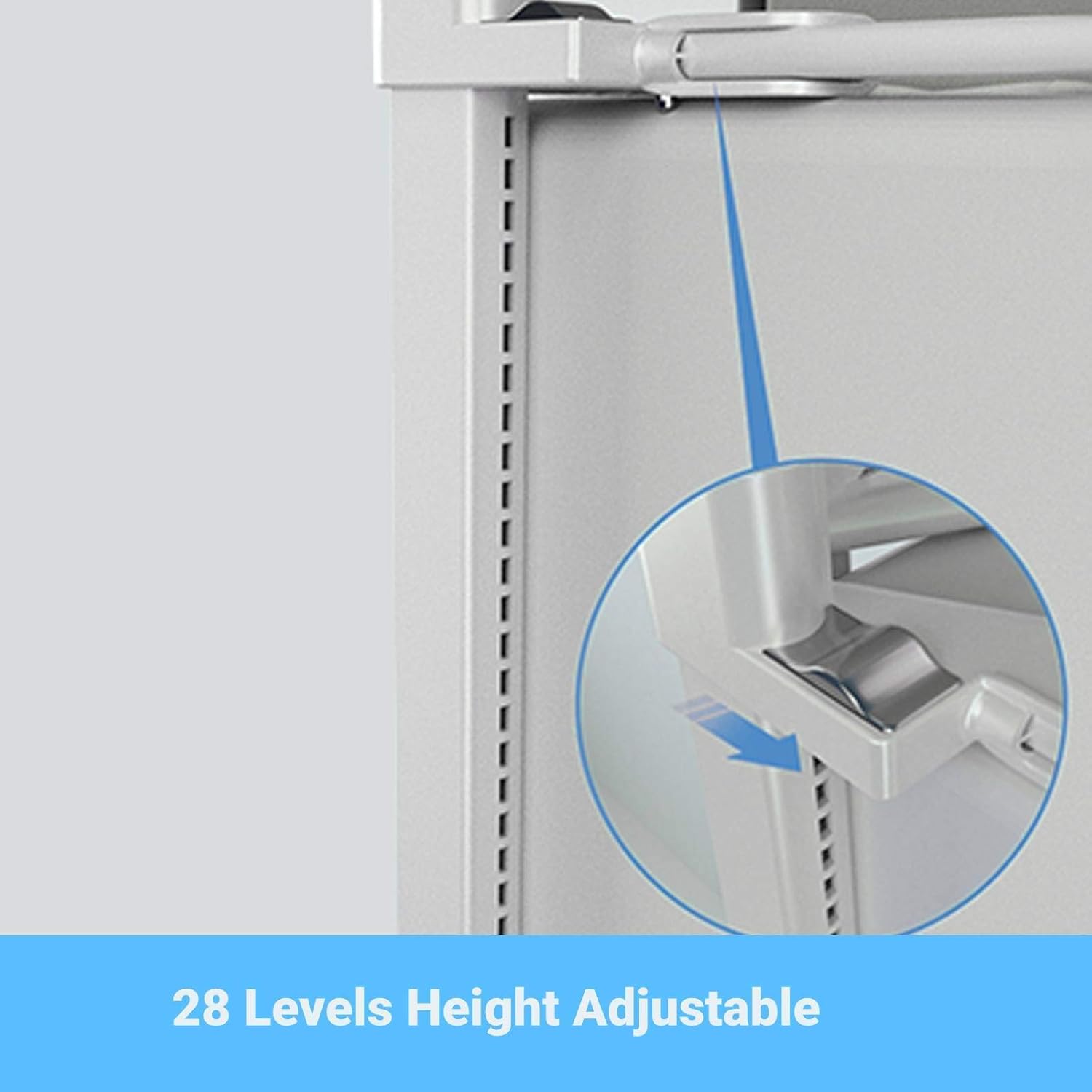 RDHOME 47 Bed Rails for Toddlers Vertical Lifting Bed Guardrail for Kids, Extra Tall Collapsible Baby Bed Rail Guards Fits Three Quarters Bed(1 Side)