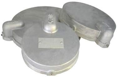 6-5/8 Aluminum Conduit Well Cap Pack of 2