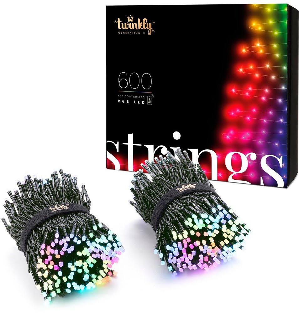 Twinkly Smart Light String 600 LED RGB Generation II