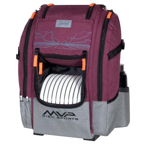 MVP Disc Sports James Conrad Voyager Series Backpack Disc Golf Bag (Choose Your Color and Size)