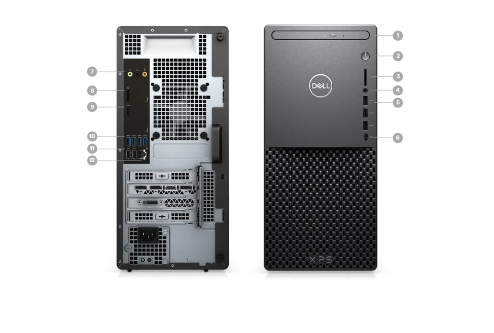 Restored Dell XPS 8940 Desktop (2020) | Core i9 - 2TB SSD - 64GB RAM - RTX 3060 | 8 Cores @ 5.3 GHz - 11th Gen CPU - 12GB GDDR6 (Refurbished)