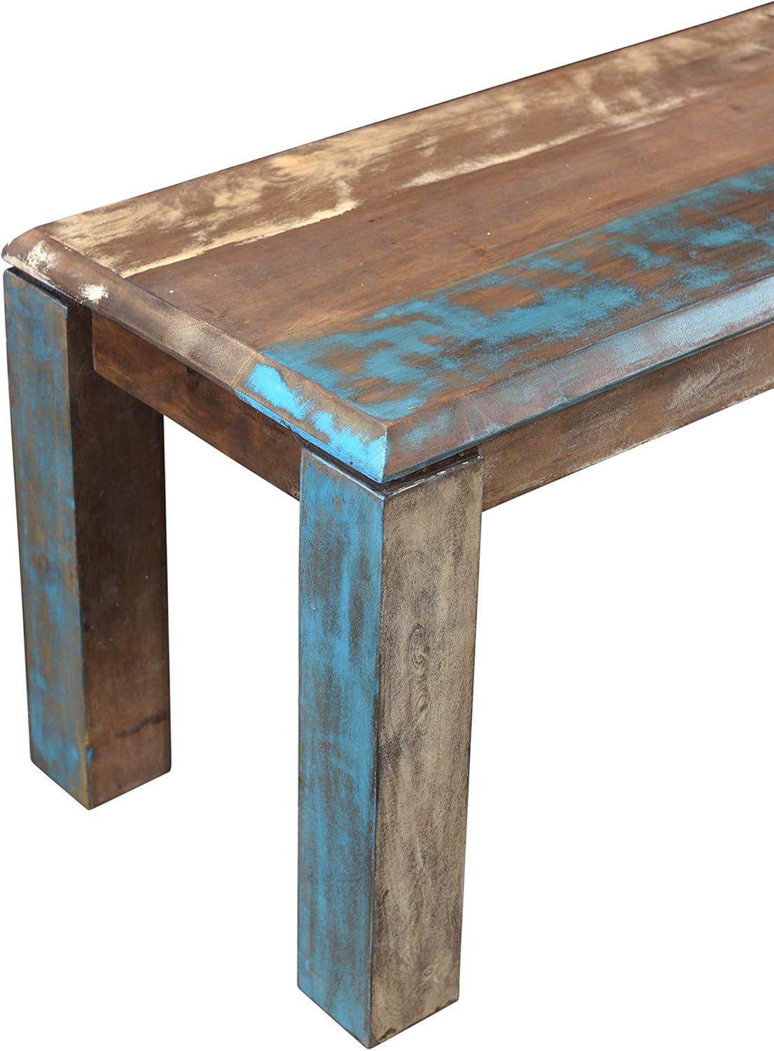 Timbergirl Sheesham Wood Live Edge 50" Bench, 60", Brown