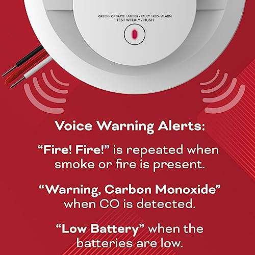 Kidde Hardwired Smoke & Carbon Monoxide Detector with 6 Kidde Hardwired Smoke Detectors