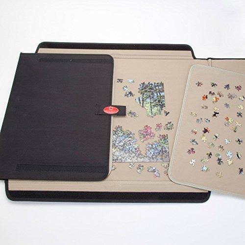 Bits and Pieces 1000 Piece Puzzle Caddy-Porta-Puzzle Jigsaw Caddy Accessory Table