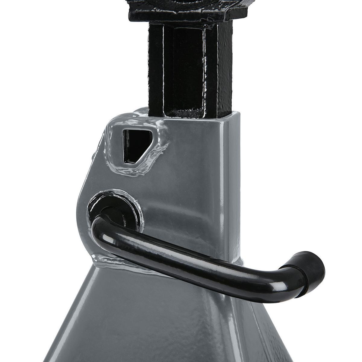 DAYTONA 6 Ton Heavy Duty Ratcheting Jack Stands, Slate Gray