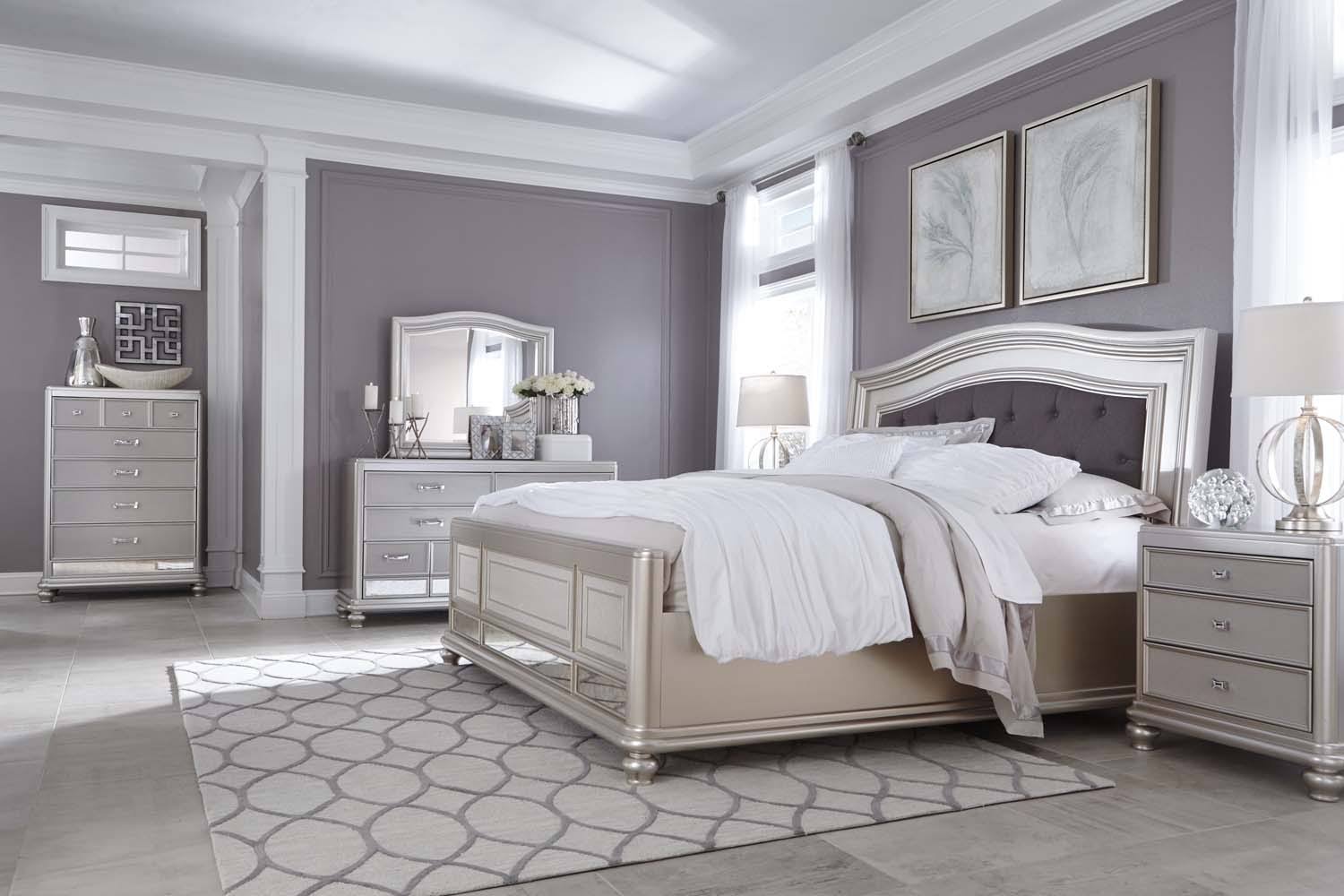 Ashley Coralayne King/California King Panel Footboard