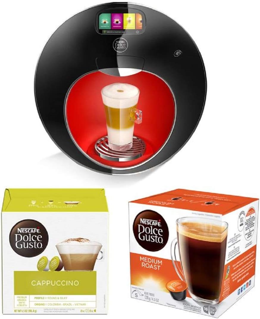 NESCAFé Dolce Gusto Coffee Machine, Esperta 2, Espresso, Cappuccino and Latte Pod Machine