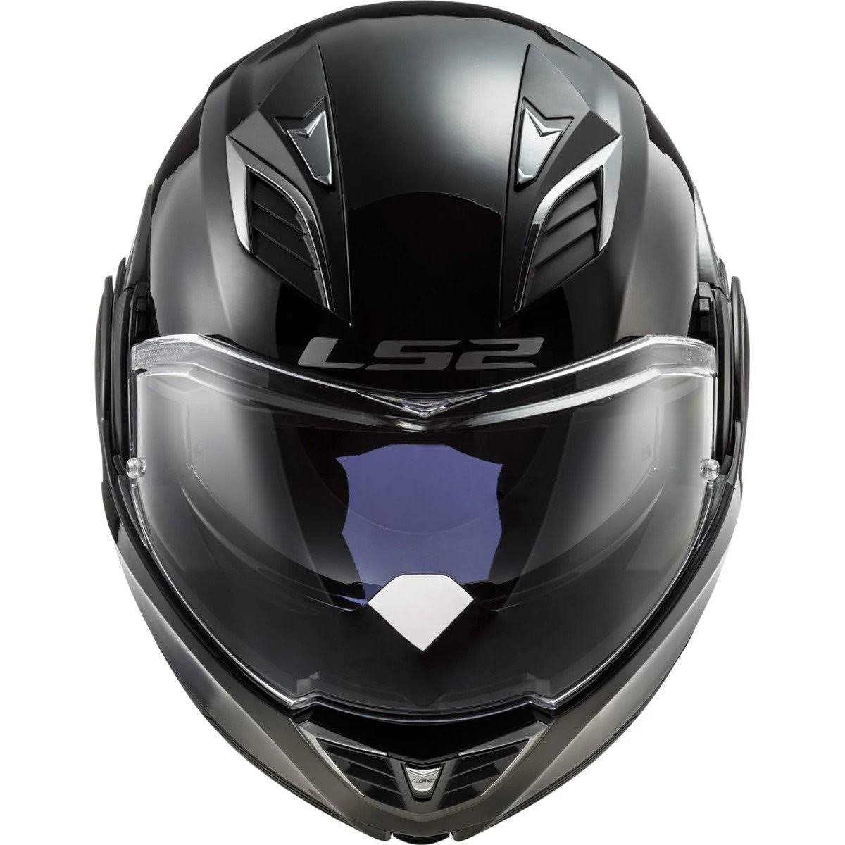 LS2 Valiant II Solid Modular Adult Street Helmets Gloss White / 2XL