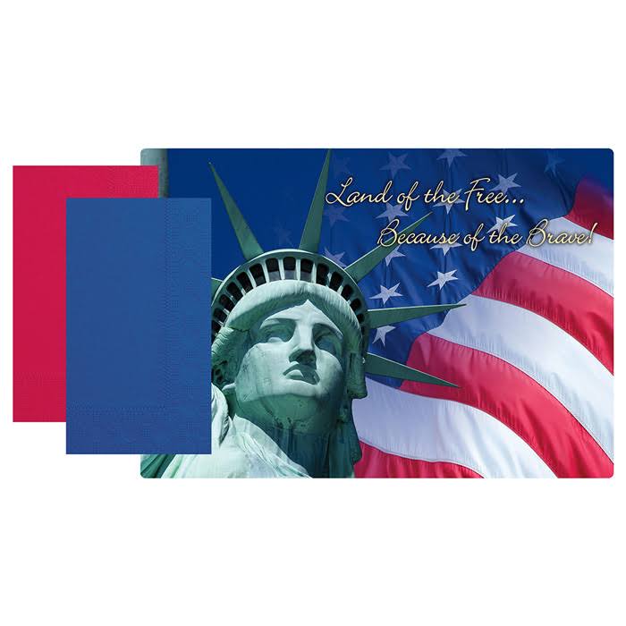 Hoffmaster 856778 Combo Pack,land of The Free,pk250 - Megean