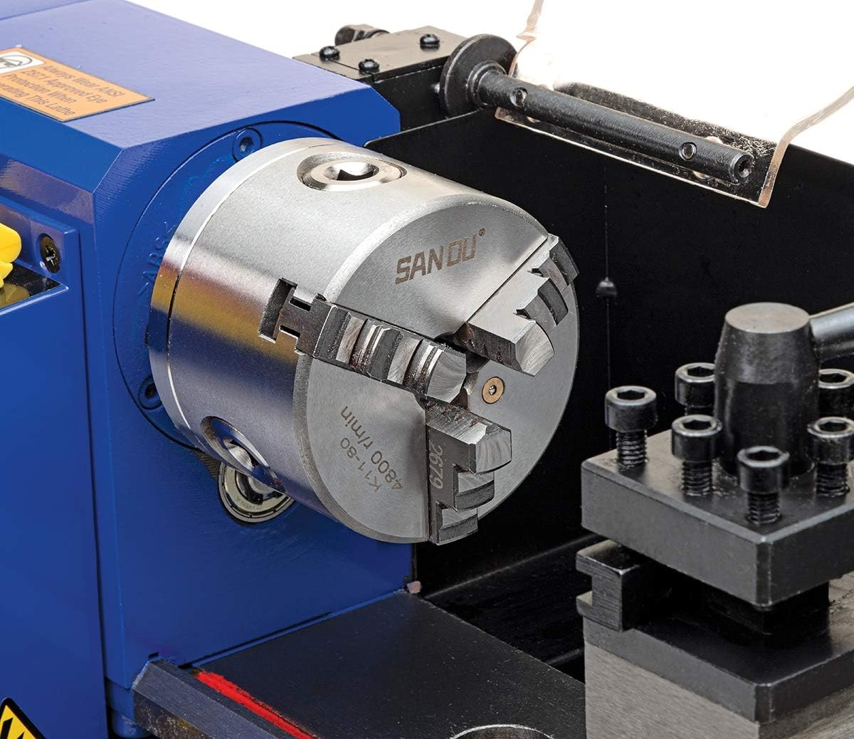 Eastwood Benchtop Mini Metal Variable Speed Lathe 7" x 12" Drilling Machine