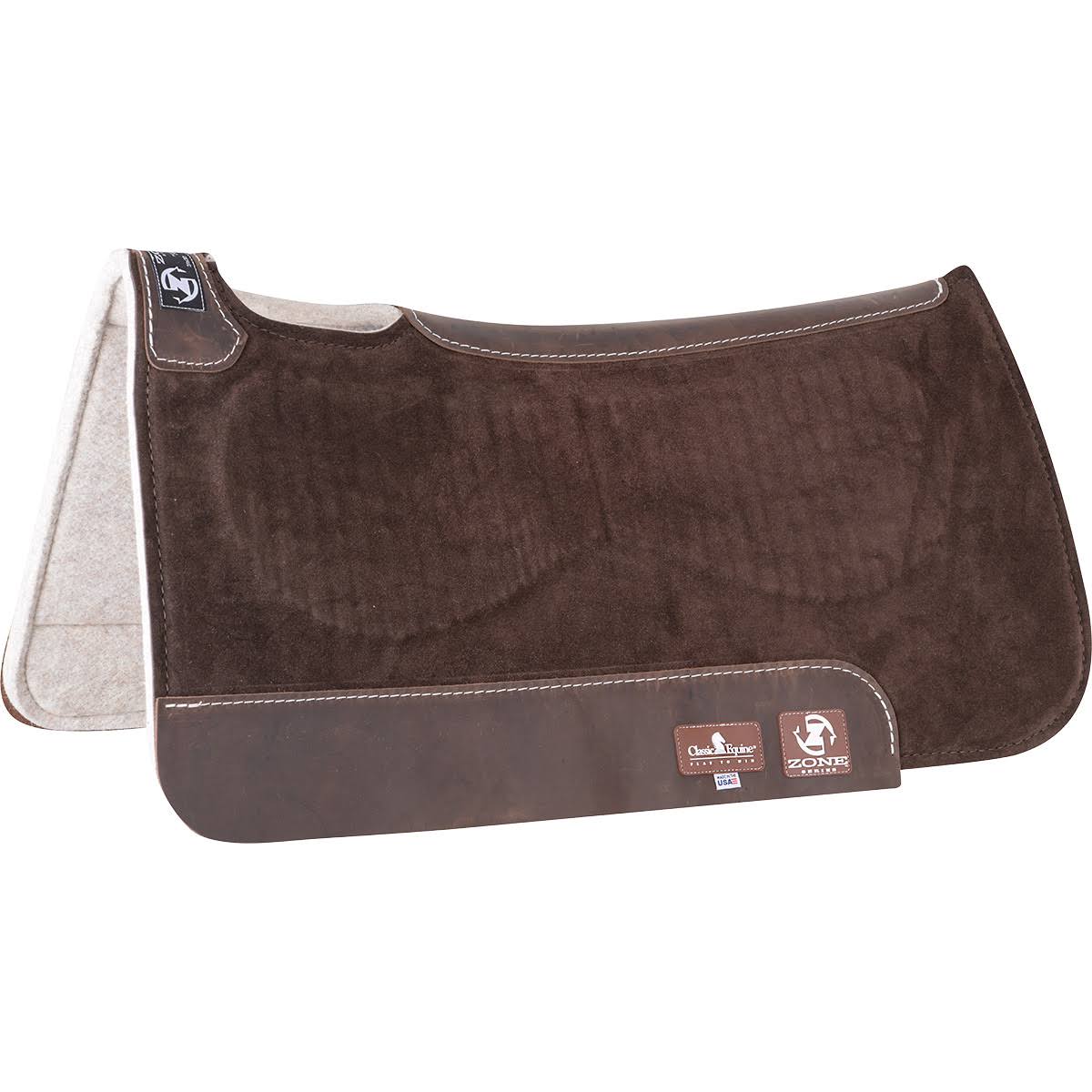 Classic Equine Zone Suede Top/Felt Bottom Pad