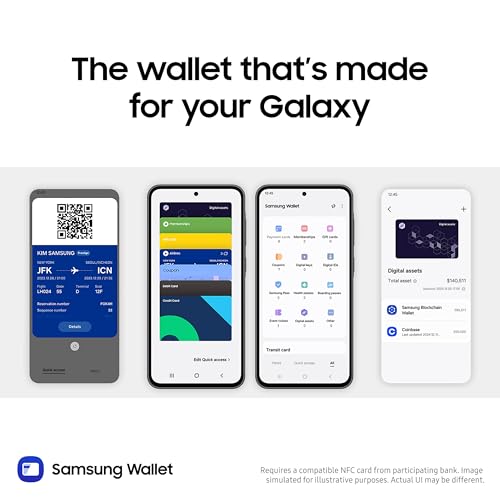 SAMSUNG Galaxy A36 5G A Series Cell Phone, 128GB Unlocked Android Smartphone, AMOLED Display, Rugged Design, US Version, 2025, US 1 Yr Manufacturer Warranty, Awesome Lavender