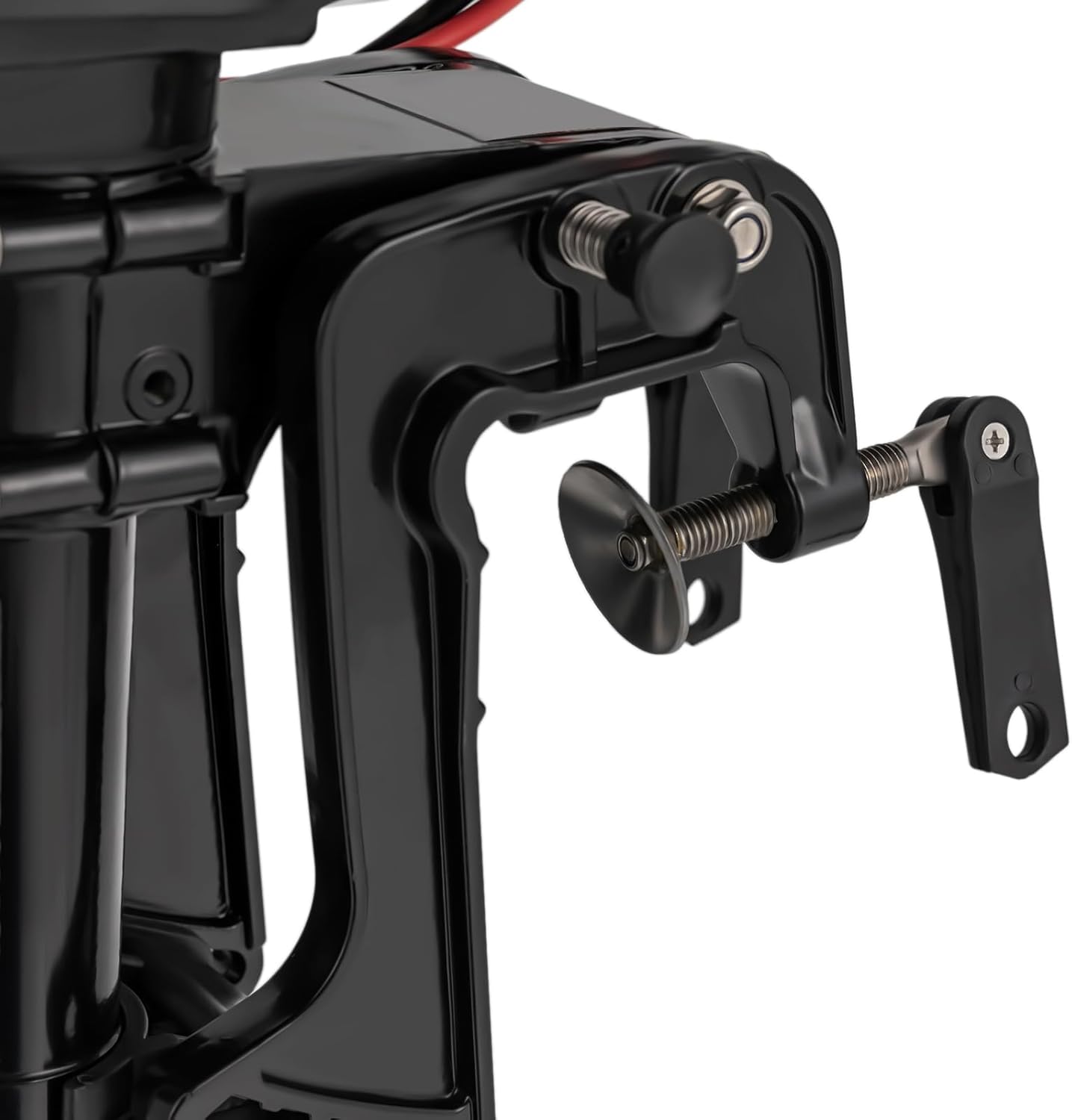 Short Shaft Electric Outboard Motor, Strong Power Trolling Boat Motor, 48V Fishing Boat Trolling Engine, 1200W Brushless Motor for Fishing Boats Kayak Small Boats