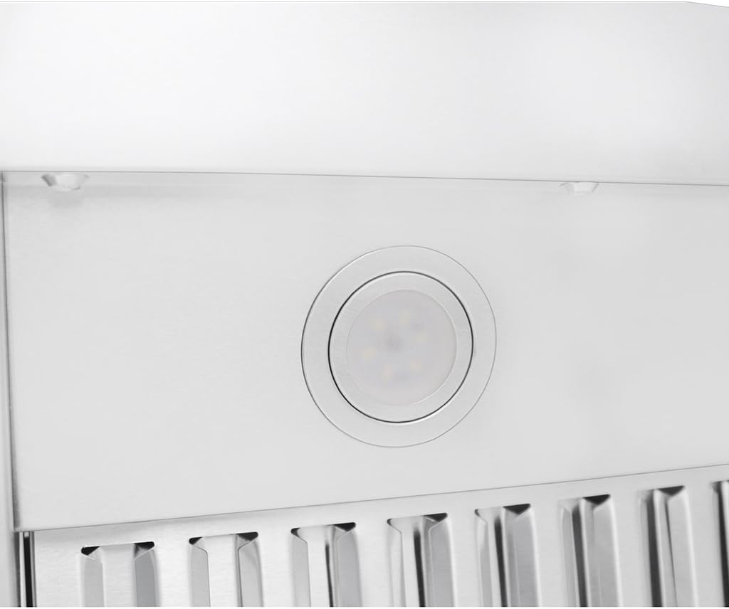 36 Inch Under Cabinet Wall Mount Range Hood 900 CFM Stainless Steel Baffle Filters Proline PLJW 113
