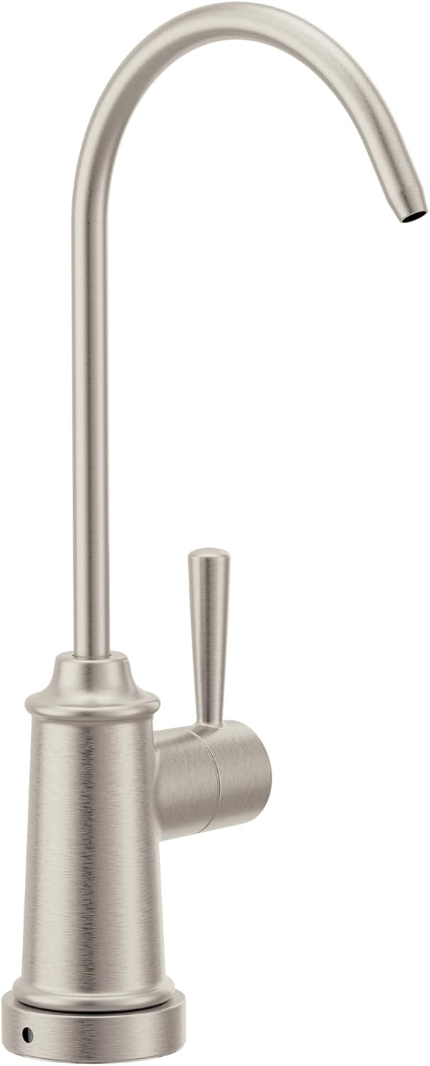 Moen F7600SRS SIP One-Handle High Arc Beverage Faucet, Spot Resist Stainless