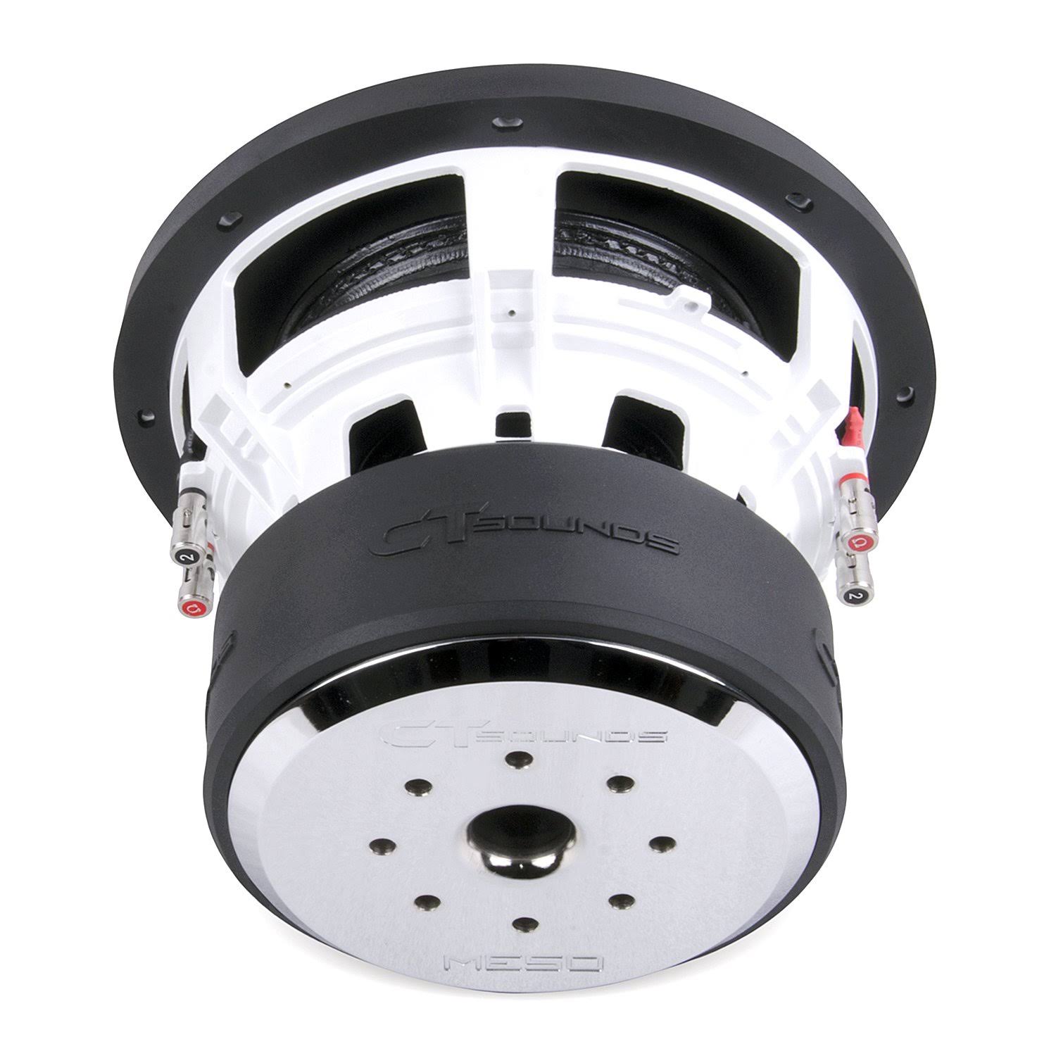 ct Sounds MESO-10 - 1500 Watts RMS 10 inch Car Subwoofer, Dual 2 Ohm