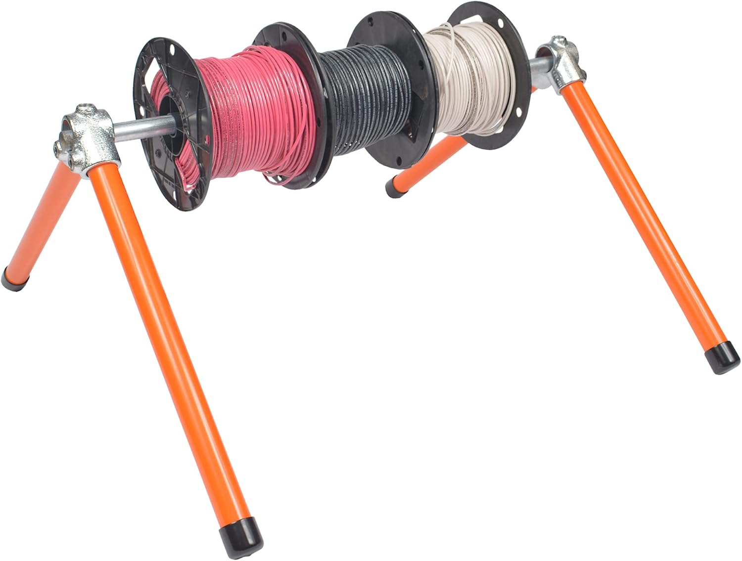 EIP Wire Reel Dispenser & Reel Simple Stand Wire/Cable Reel work alone with Romex or single conductor wire
