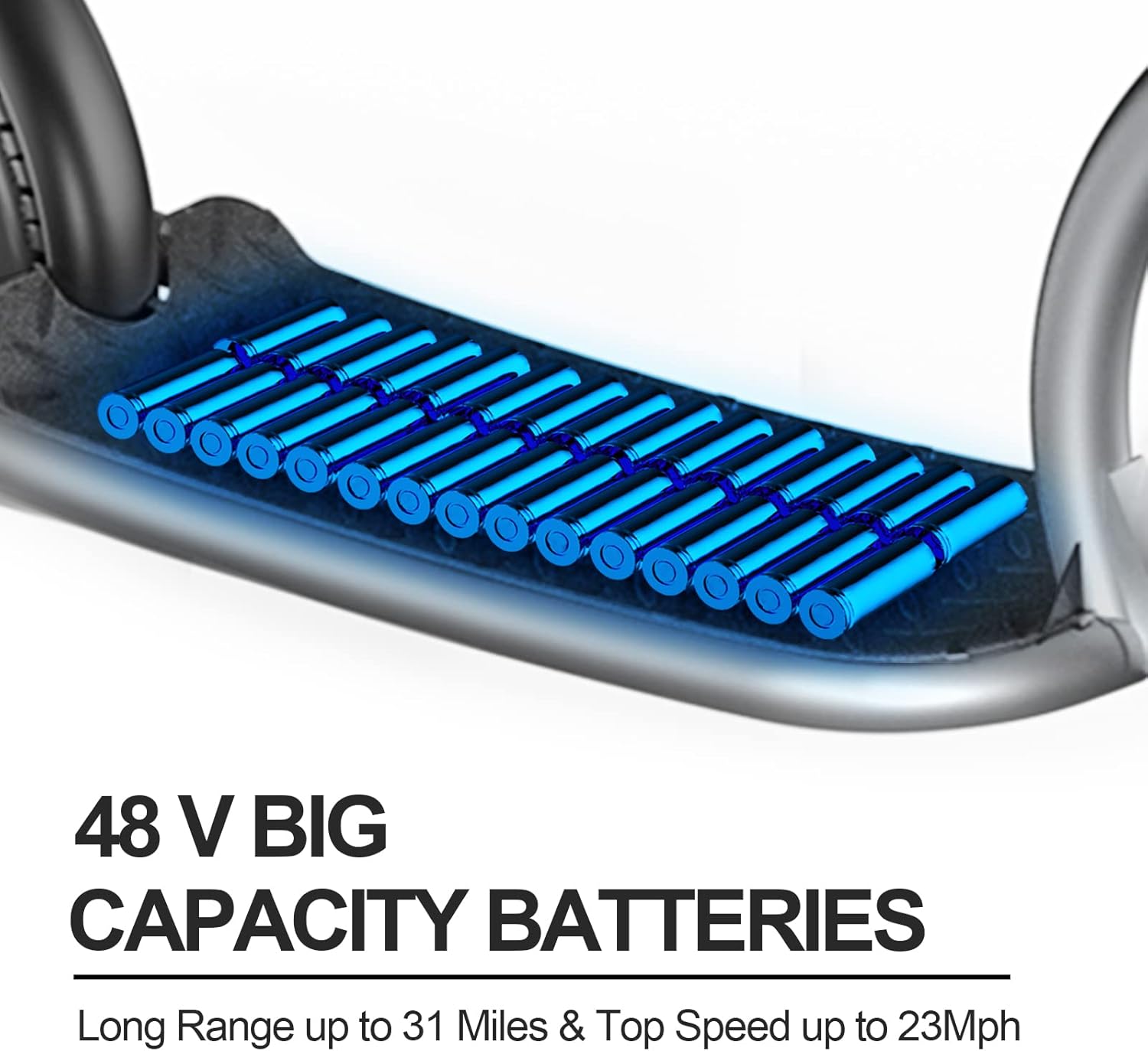 Hiboy VE1 PRO Electric Scooter - Electric Scooter for Adults - 16" Pneumatic Tires - 31 Miles Long Range & 23Mph Folding Commuter Electric Scooter