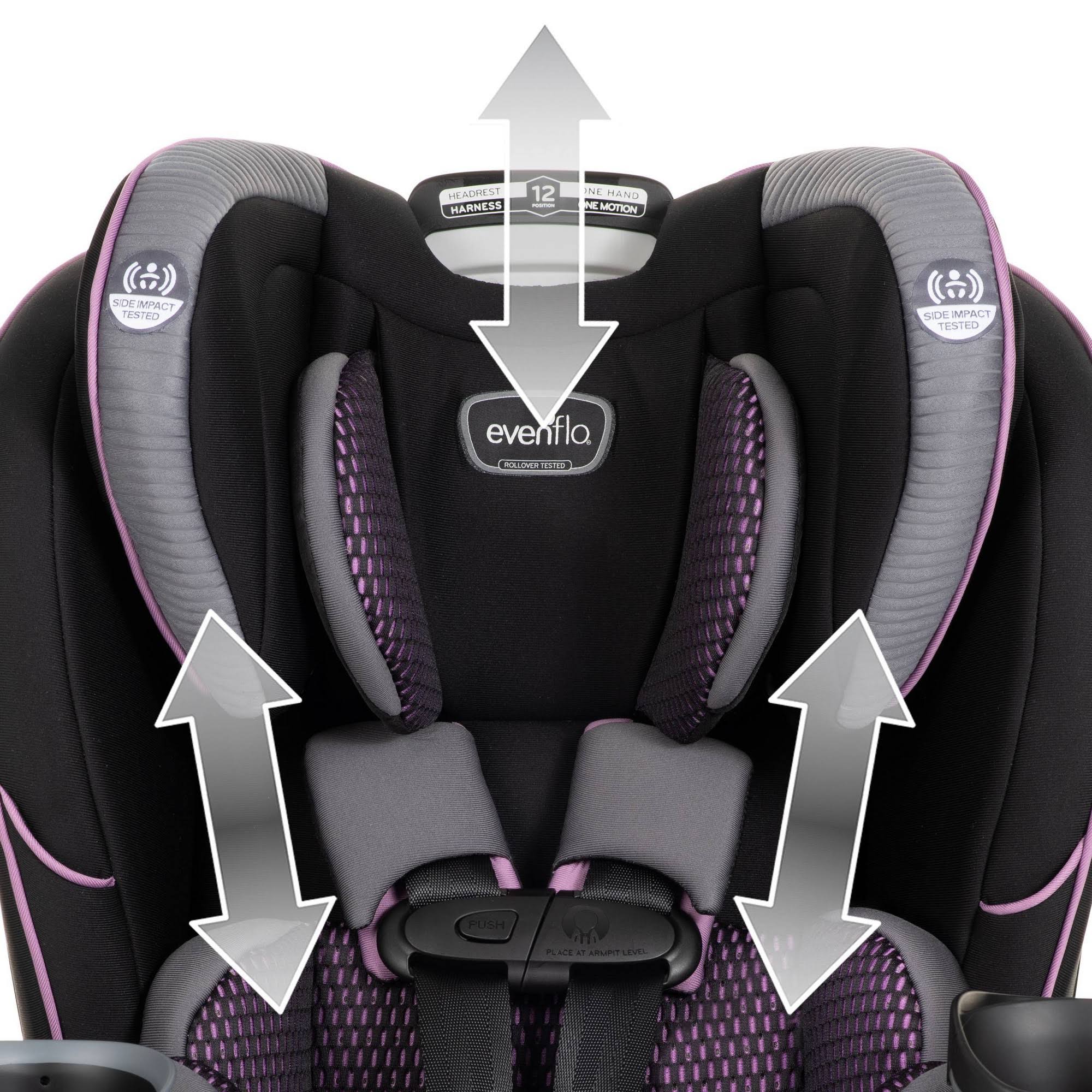Evenflo EveryFit 4 in 1 Convertible Car SEAT, Augusta