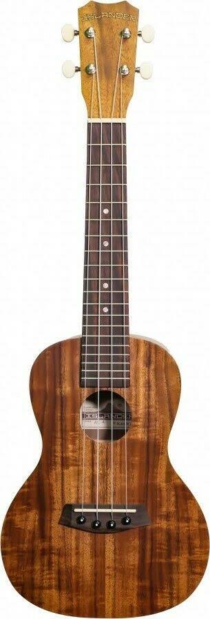 Traditional Concert Ukulele with Acacia Top