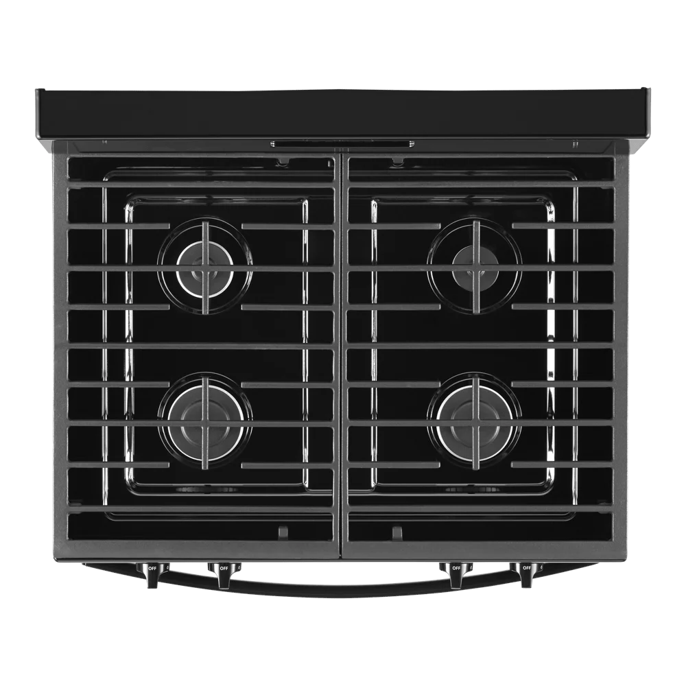WHIRLPOOL 5.0 cu. ft. Whirlpool(R) gas range with SpeedHeat(TM) burner WFG515S0JB
