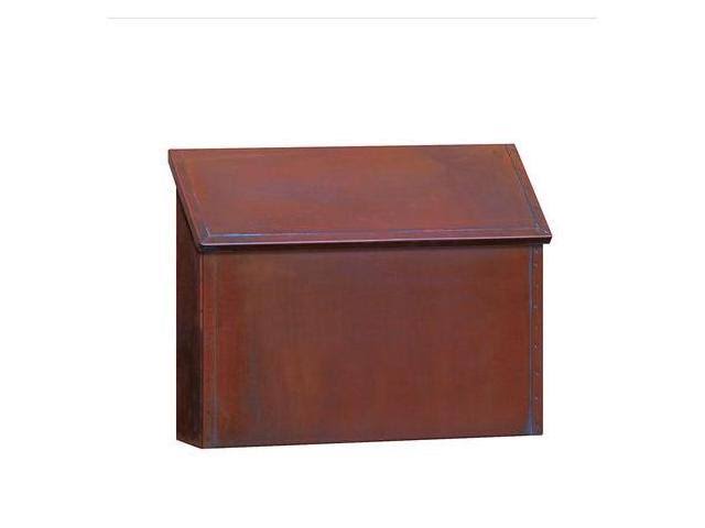 Salsbury Industries Antique Brass Mailbox - Standard - Surface Mounted - Horizontal Style