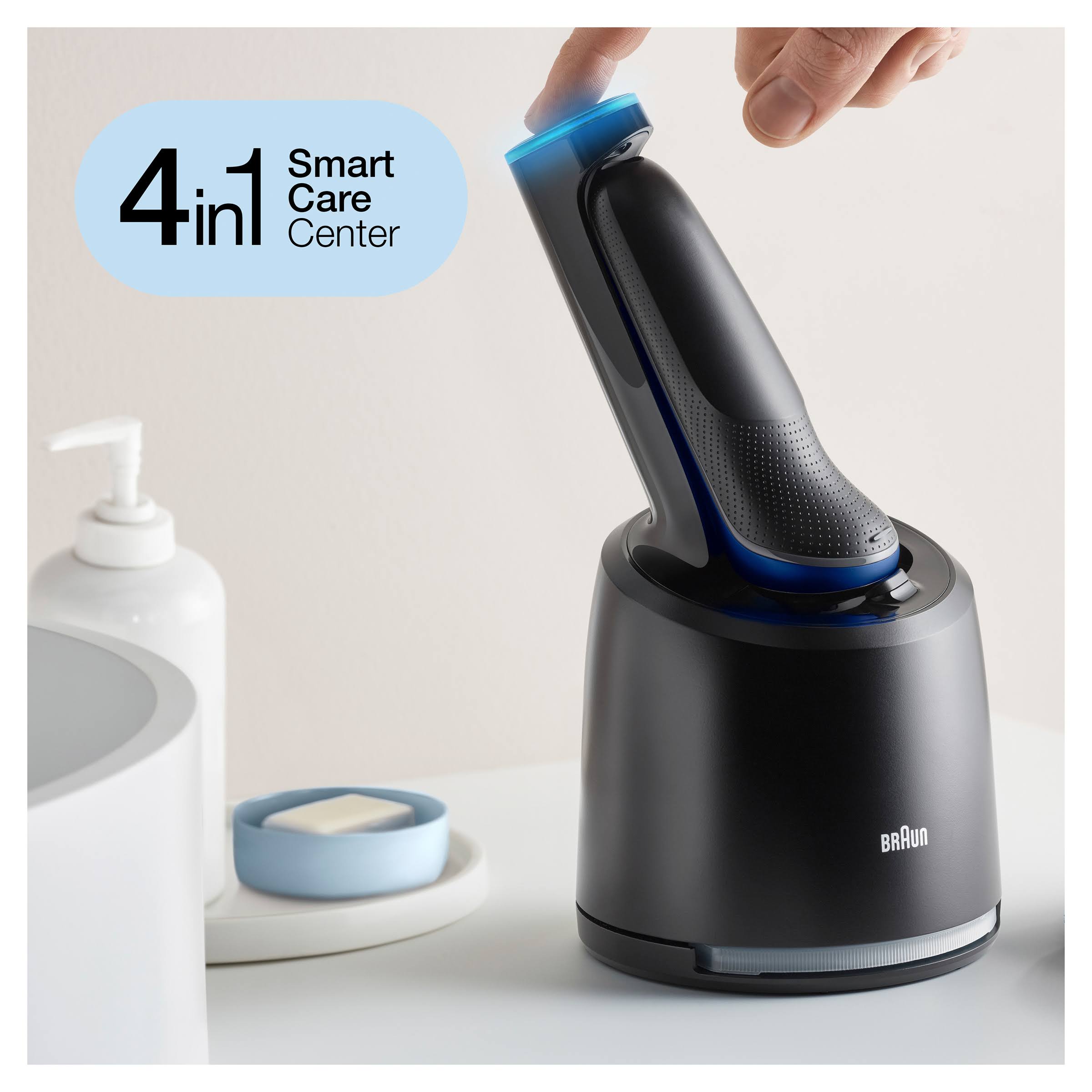Braun Series 6 6090cc Electric Razor for Men with Smartcare Center