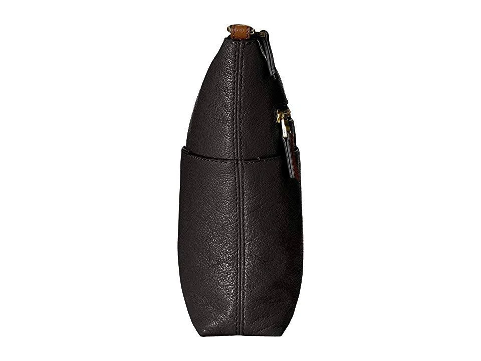 Fossil Fiona Large Crossbody Bag - Black/Gold
